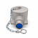 2.5" BS336 Instantaneous Female Blanking Cap & Chain - Aluminium