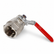 2 Piece Full Bore Ball Valve - Locking Lever BSPP Female x Female - Stainless Steel