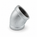 BSP 45° Female to Female Bend / Elbow - Galvanised Steel