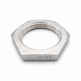 BSP Back Nut - 316 Stainless Steel