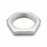 BSP Back Nut - 316 Stainless Steel