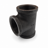 BSP Female Equal Tee Piece - Malleable Iron
