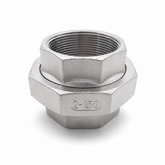 BSP Female to Female Cone Seat Union - 316 Stainless Steel