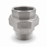 BSP Male to Female Cone Seat Union - 316 Stainless Steel