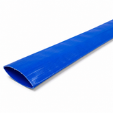 Blue Layflat PVC Water Discharge Hose 4 Bar