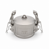 Camlock Blank Cap Type DC - 316 Stainless Steel
