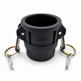 Camlock Female to BSP Female Type D - Polypropylene
