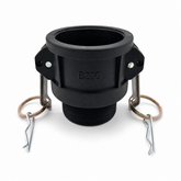 Camlock Female to BSP Male Type B - Polypropylene