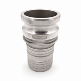 Camlock Male Hose Coupling Type E - 316 Stainless Steel
