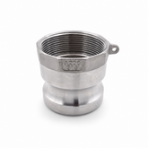 Camlock Male to BSP Female Type A - 316 Stainless Steel