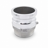 Camlock Male to BSP Male Type F - Aluminium