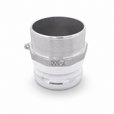 Camlock Male to BSP Male Type F - Aluminium