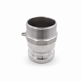 Camlock Male to BSP Male Type F - 316 Stainless Steel
