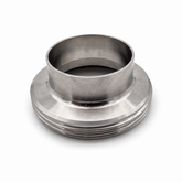 DIN 11851 Weld Male - 316 Stainless Steel