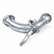 Male / Female Lever Lock 90 Degree Bend