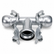 Male / Male / Female Lever Lock Tee Piece