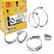 Mikalor ASFA S Constant Tension Hose Clamp W4 - Medium Pressure