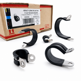Mikalor DIN 3016 P-Clip Form D W4 - Rubber Lined Pipe Clip 12mm