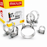 Mikalor Supra Heavy Duty T Bolt Hose Clamp W2 - High Pressure