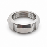 SMS 1145 Round Slotted Nut - 304 Stainless Steel