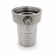 URT Female Coupling Serrated Tail - 316 Stainless Steel
