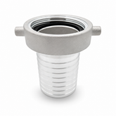 URT Lugged Female Serrated Hose Tail - Aluminium