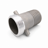 URT Lugged Male Serrated Hose Tail - Aluminium