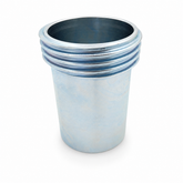 URT Male Coupling to Smooth Hose Tail - Mild Steel